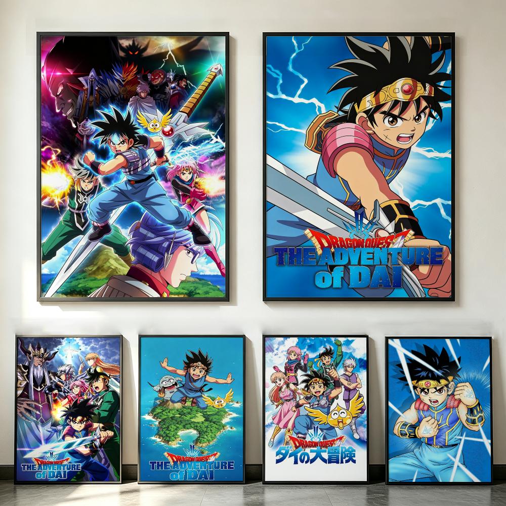 Office Quest - Pôster do jogo Dragon Quest, versão