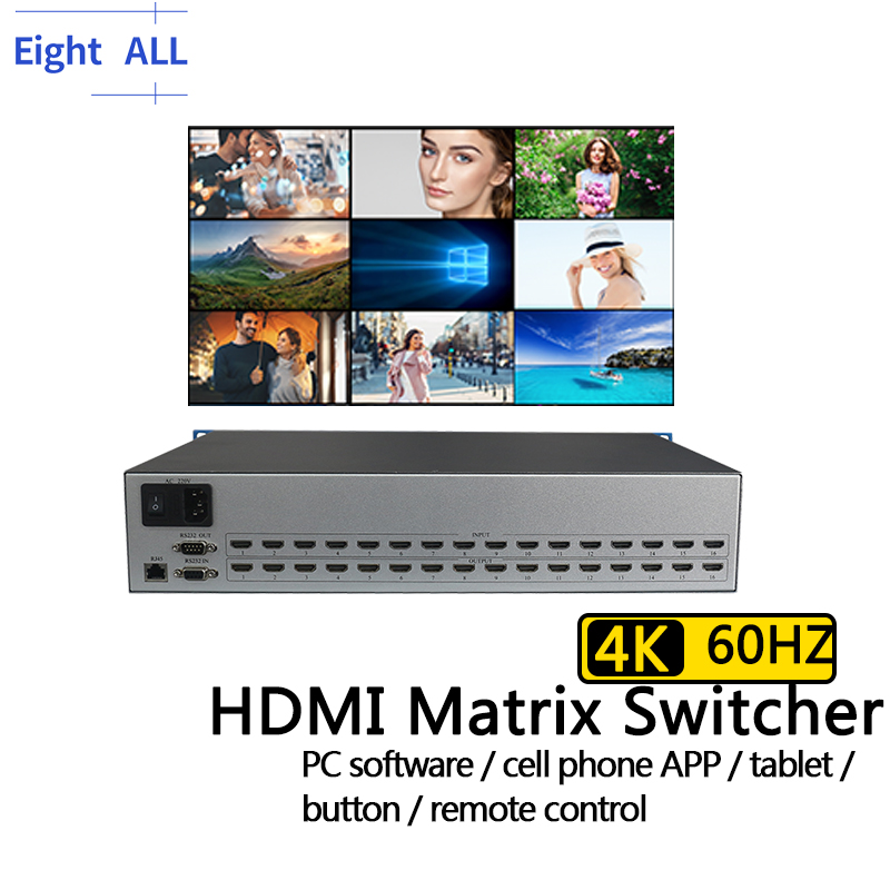 Power Over Ethernet - 4k @ 60 hdmi interruptor de