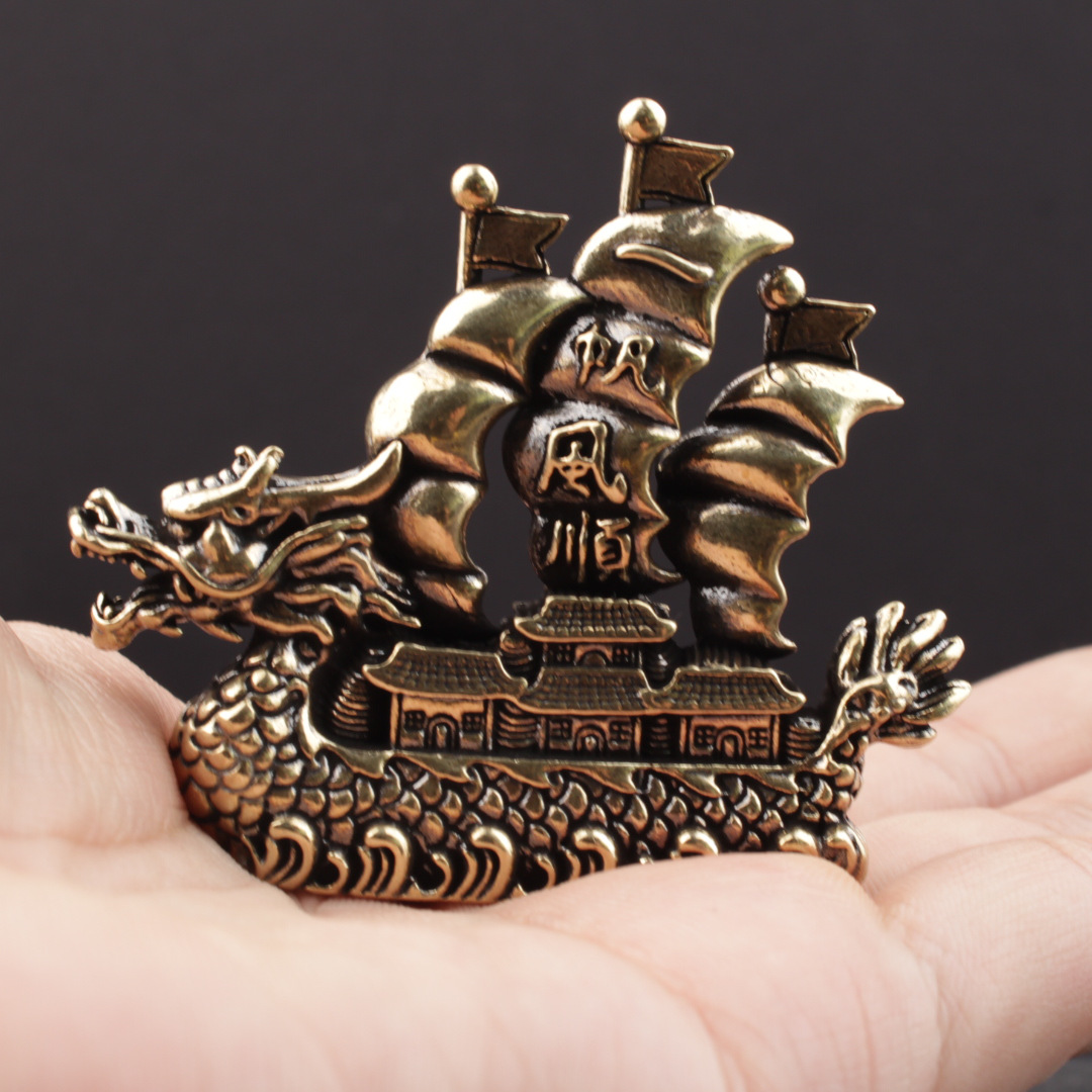 Office Technologies - Estátua de Barco Dragão para Decoração