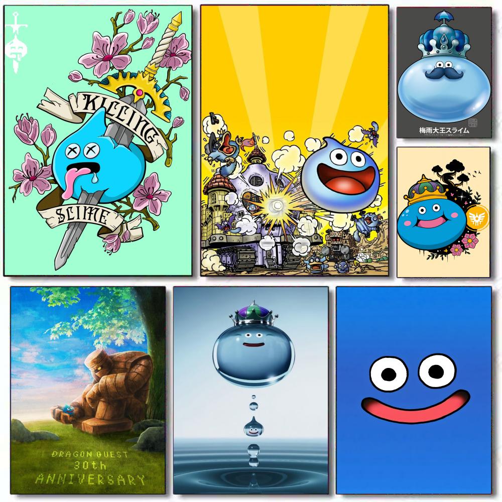 D-Dragon Quest Slime Poster Ad - Office Quest avaliação e preço