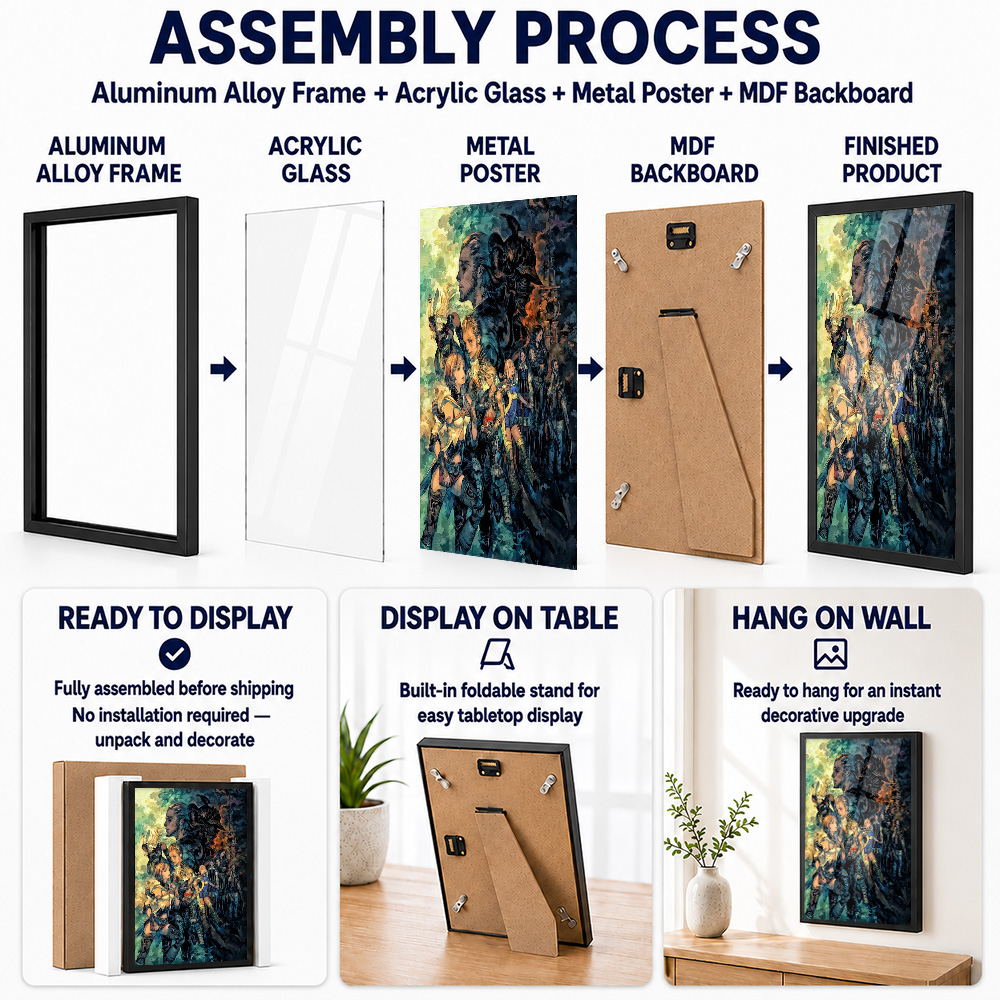 Impressão em Metal com Design  - Office Quest avaliação e preço